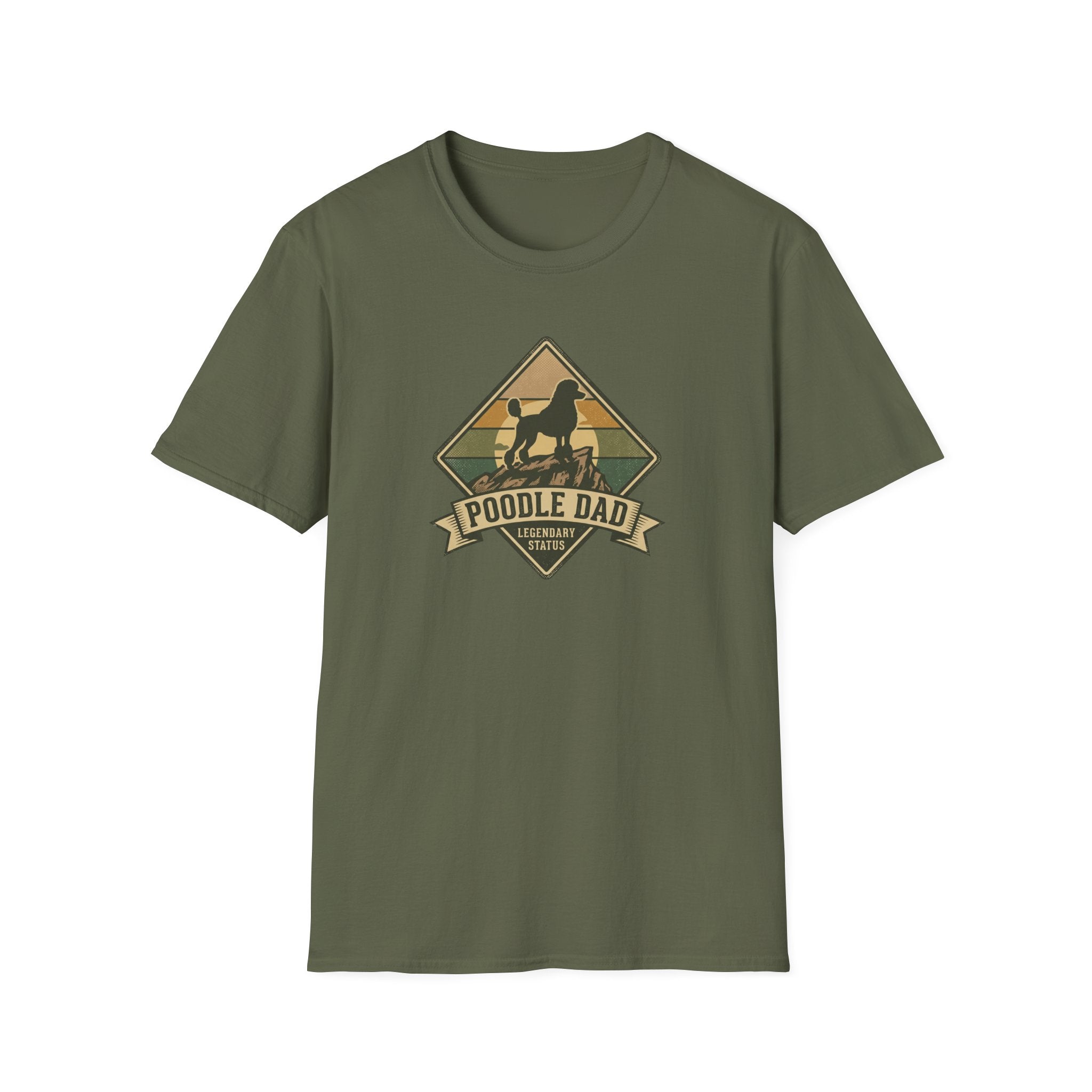 Poodle Dad T-Shirt — Vintage Outdoors Dog Dad Tee