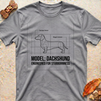 Dachshund T-Shirt – Engineered for Stubbornness