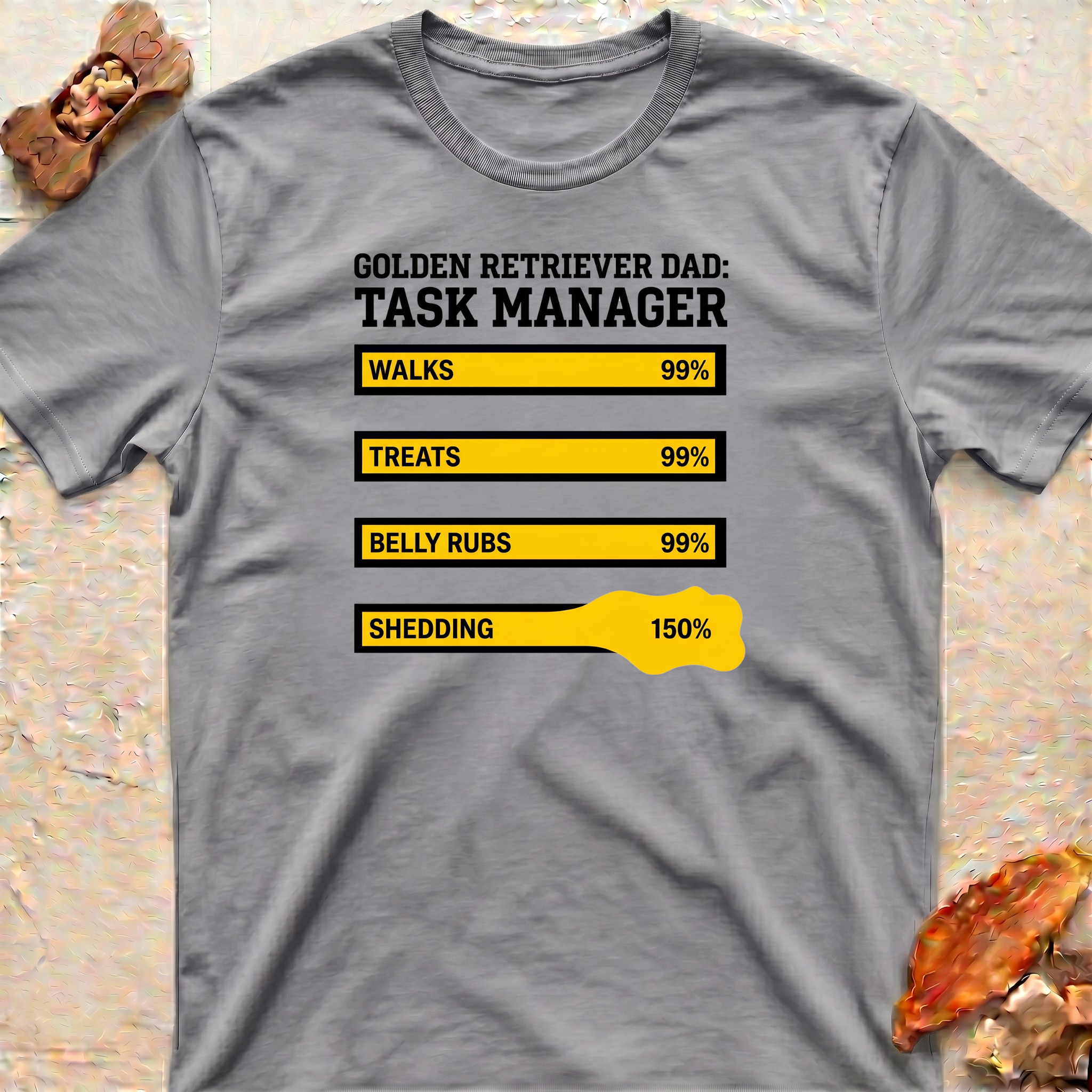 Golden Retriever Task Manager T-Shirt