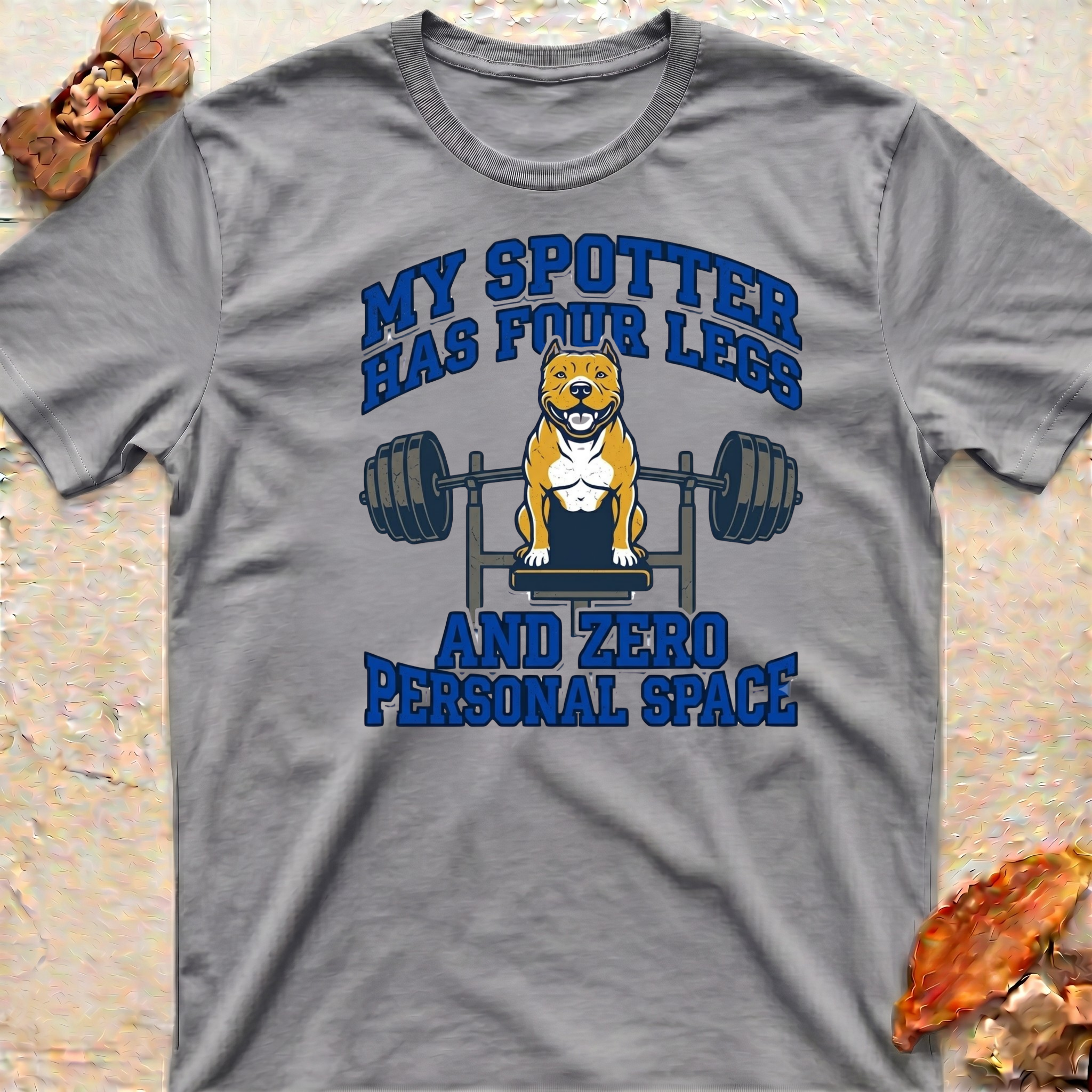 Pitbull Weightlifting Spotter T-Shirt
