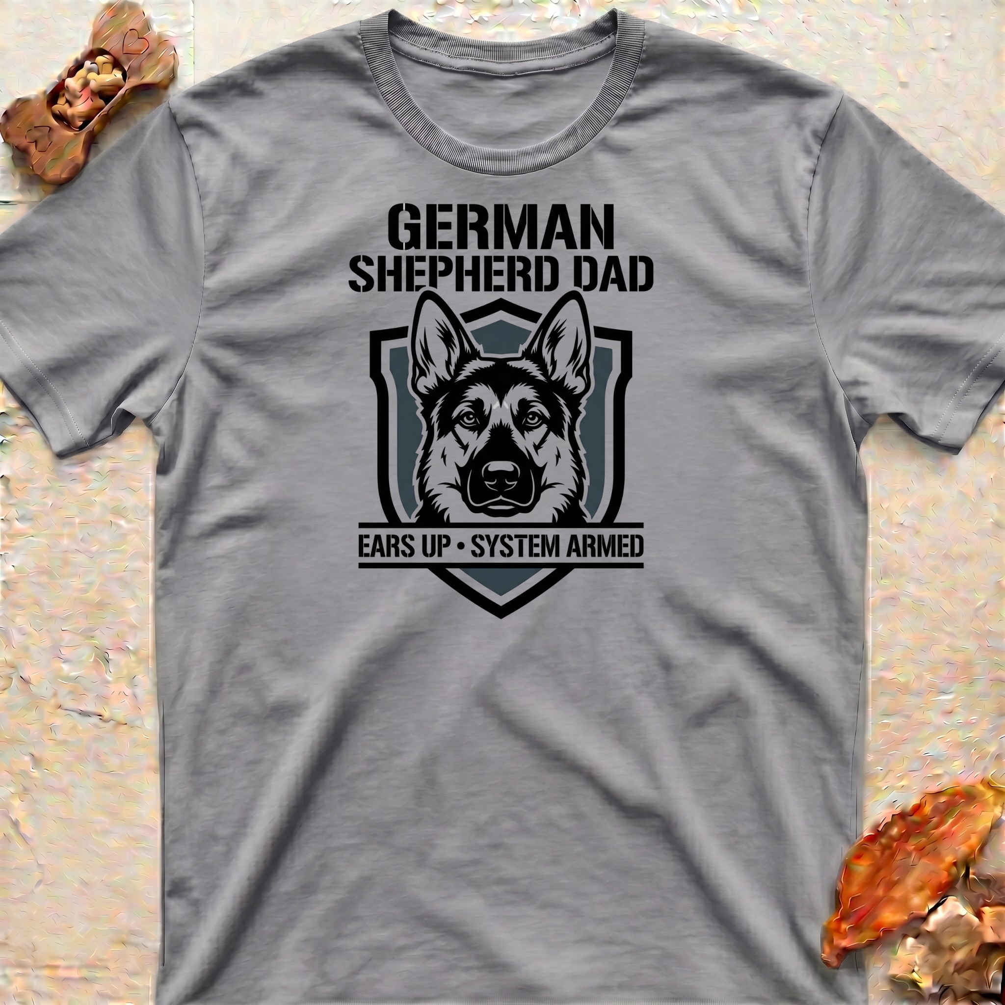 GSD Dad T-Shirt – Ears Up