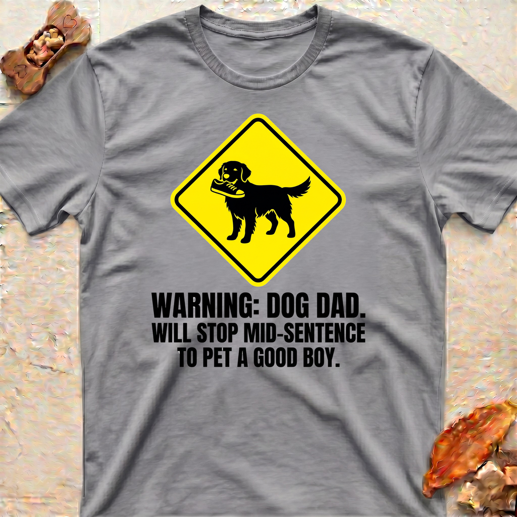 Golden Retriever Warning T-Shirt
