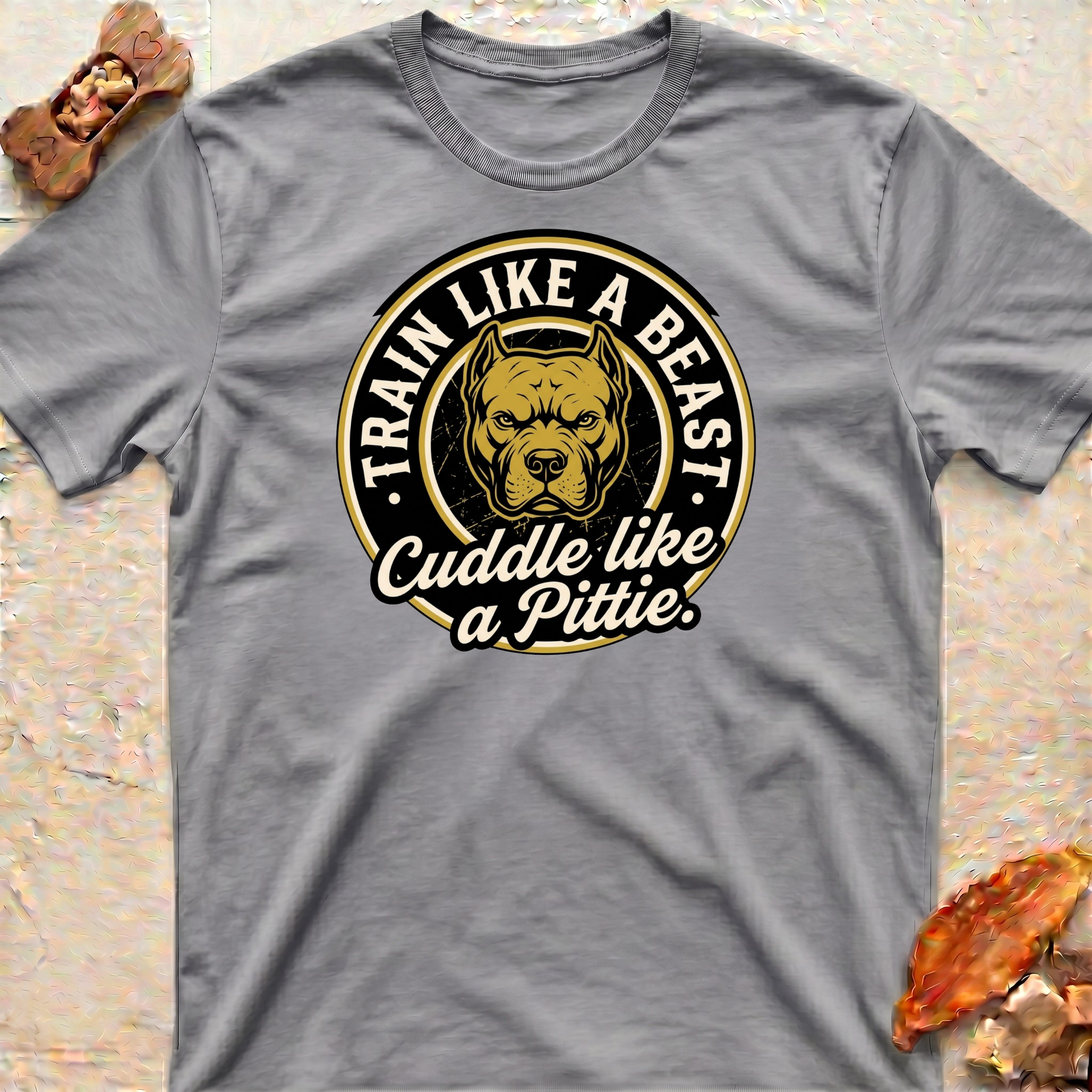 Pitbull-Train Like a Beast-T-Shirt