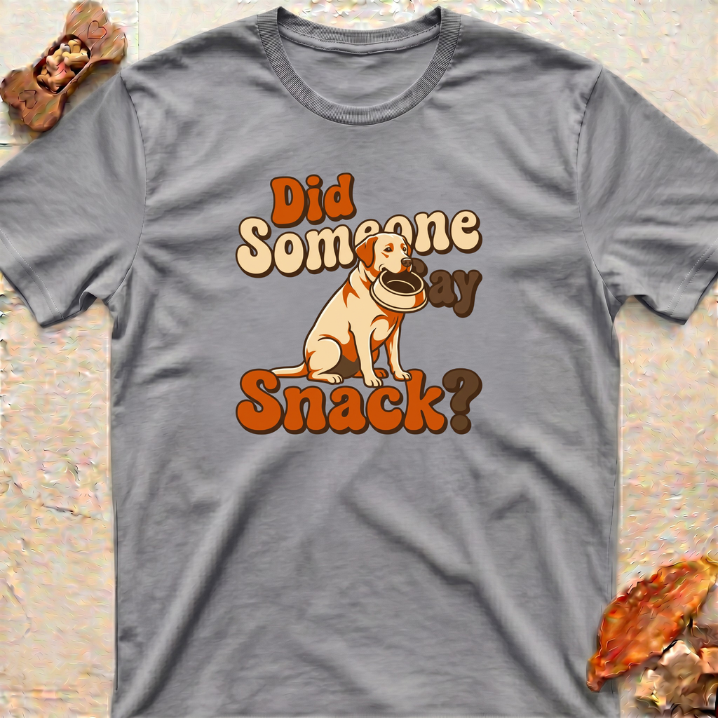 Did Someone Say Snack? Lab T-Shirt
