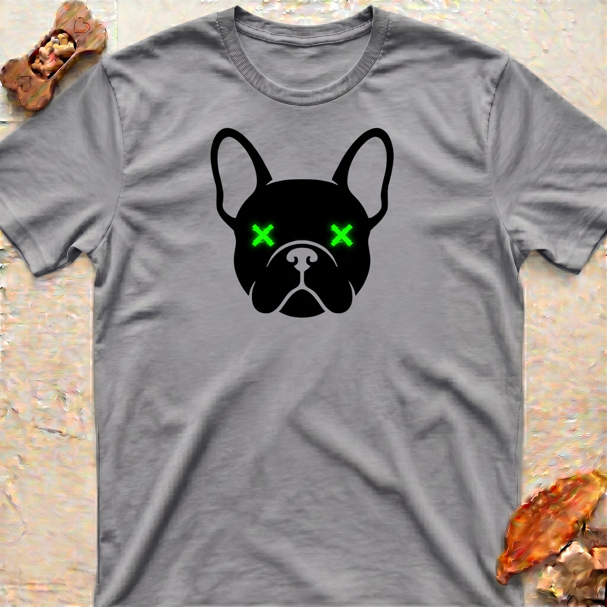 Neon X Eyes Frenchie T-Shirt