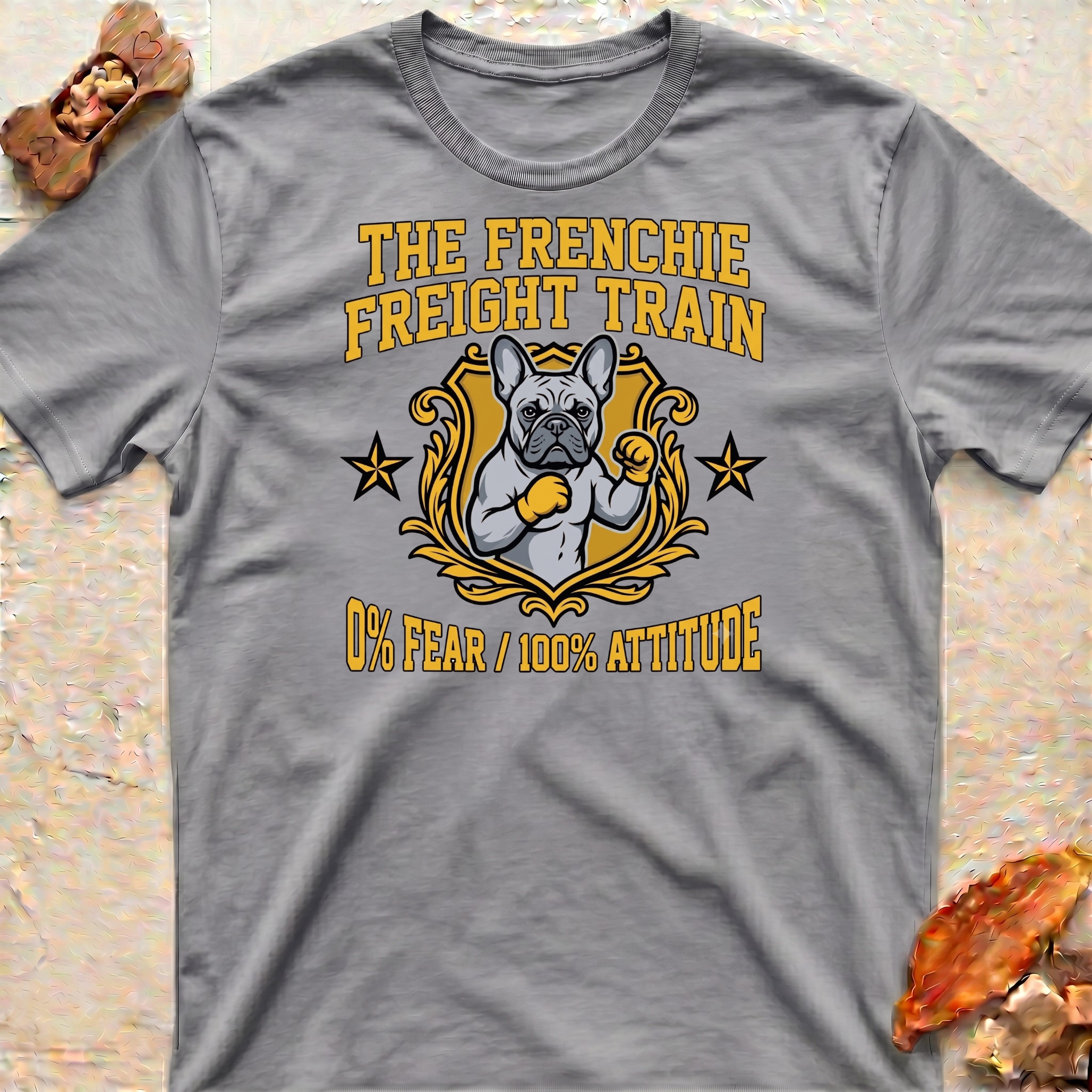 Frenchie Train T-Shirt