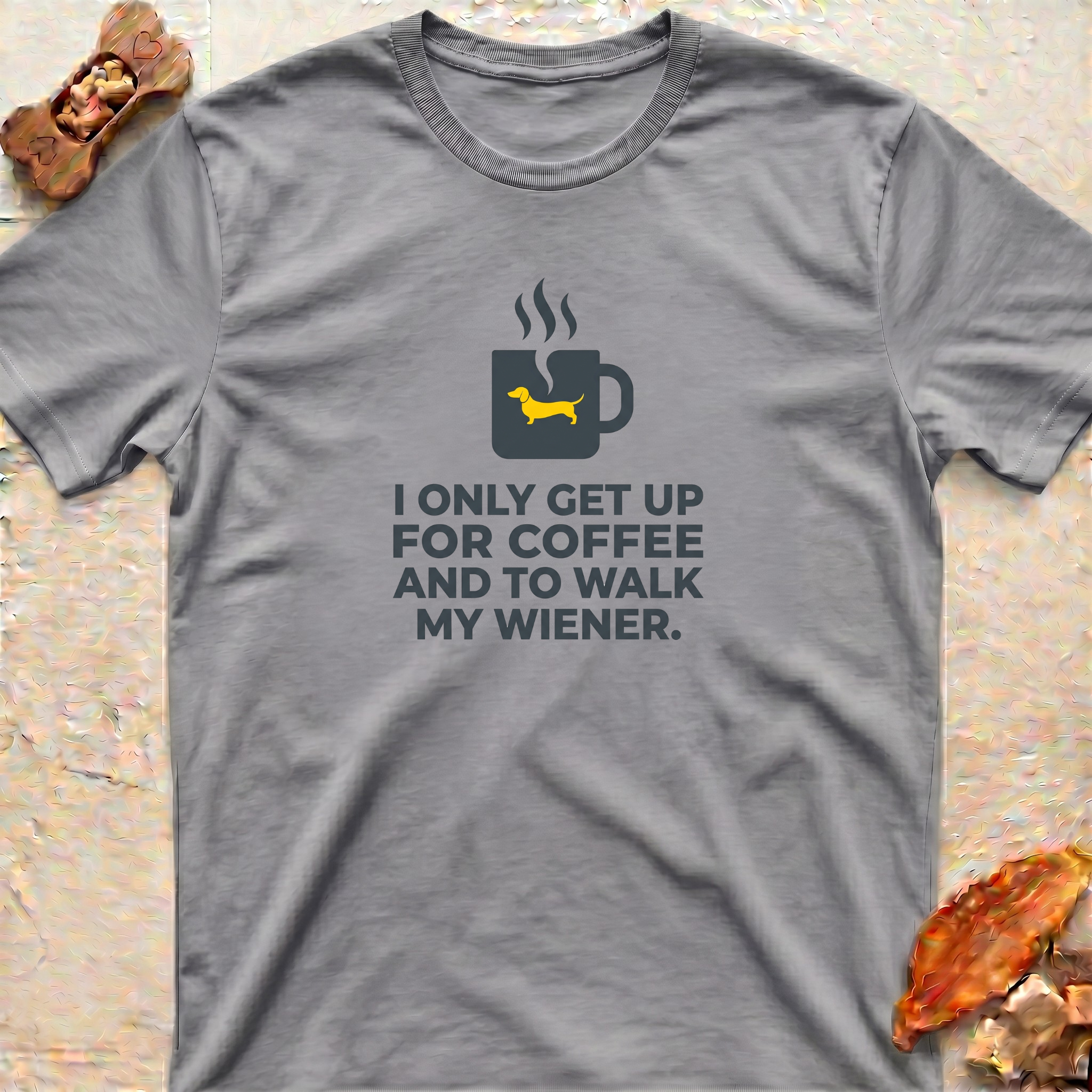 Coffee & Wiener Dog T-Shirt