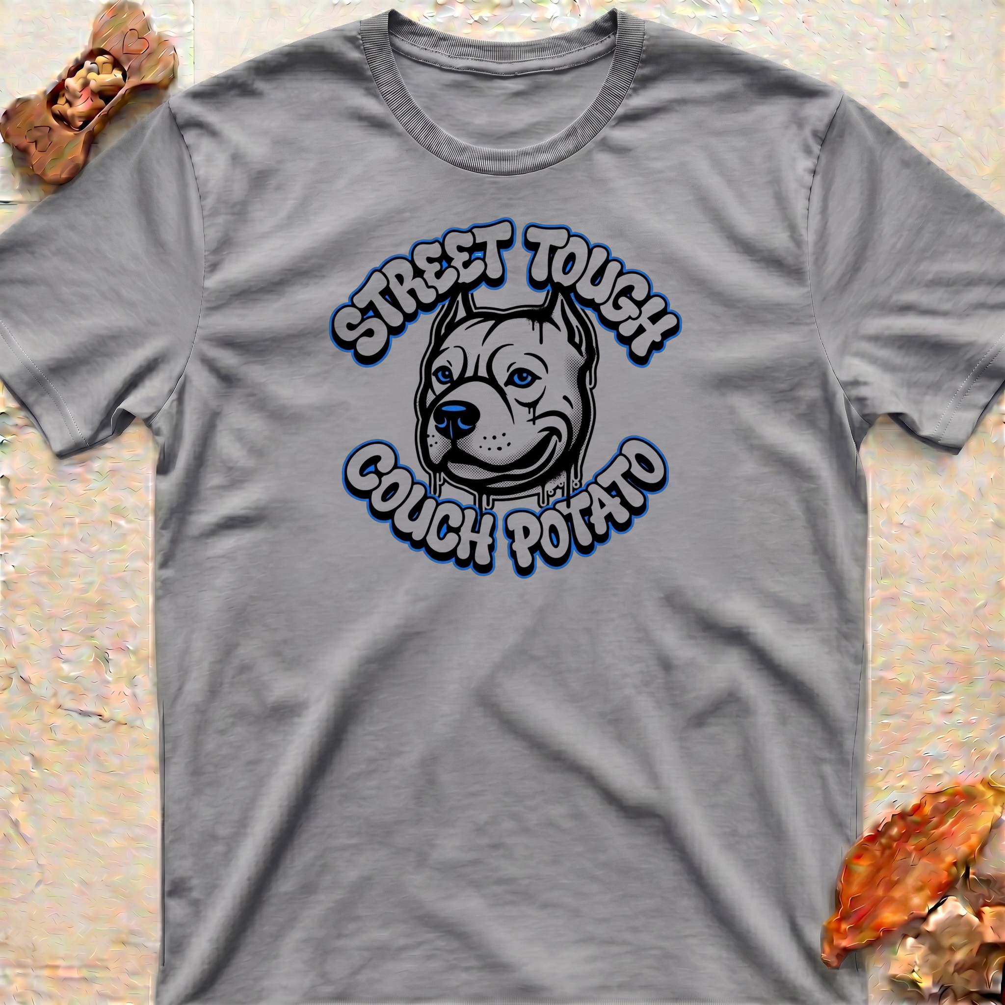 Couch Potato Pitbull T-Shirt