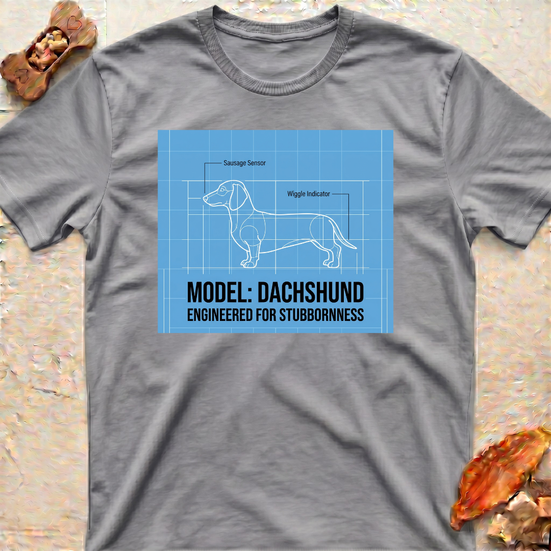 Dachshund Blueprint T-Shirt