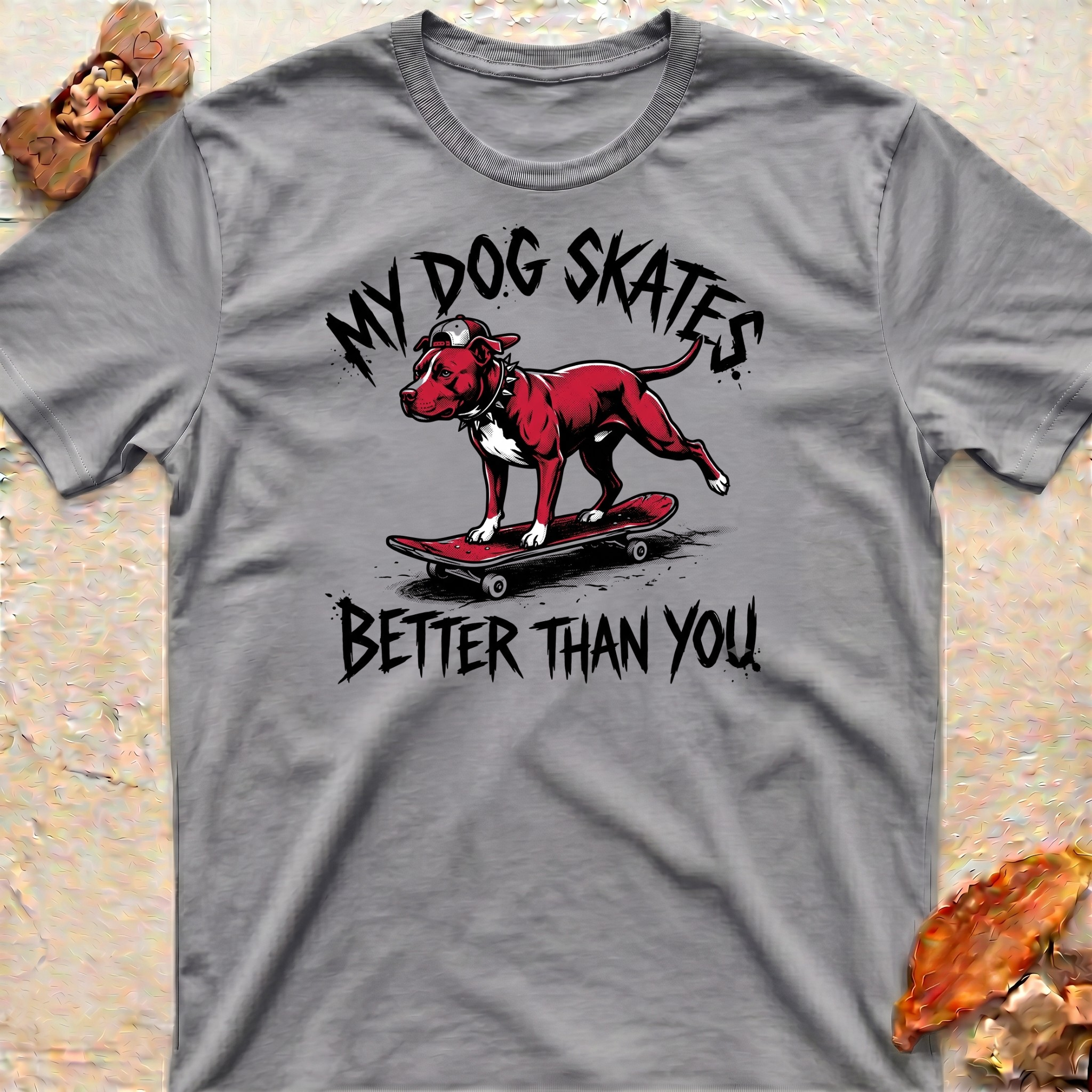 My Skating Pitbull T-Shirt