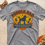 Poodle Dog Dad T-Shirt