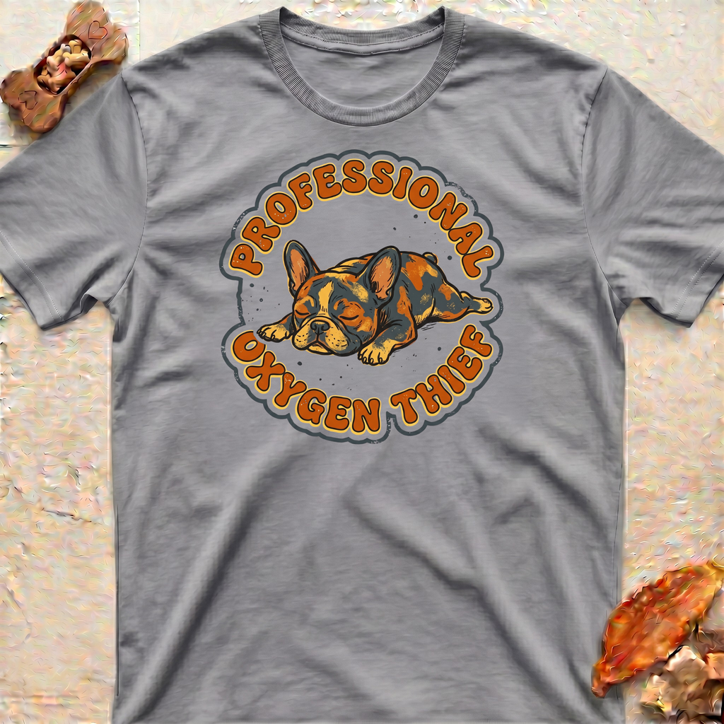 Frenchie T-Shirt — Oxygen Thief