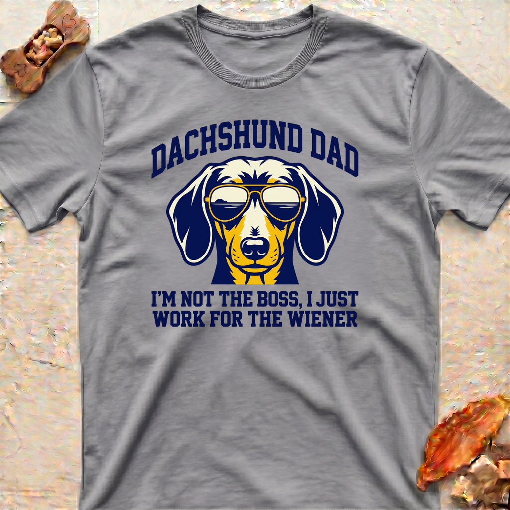 Dachshund Boss T‑Shirt