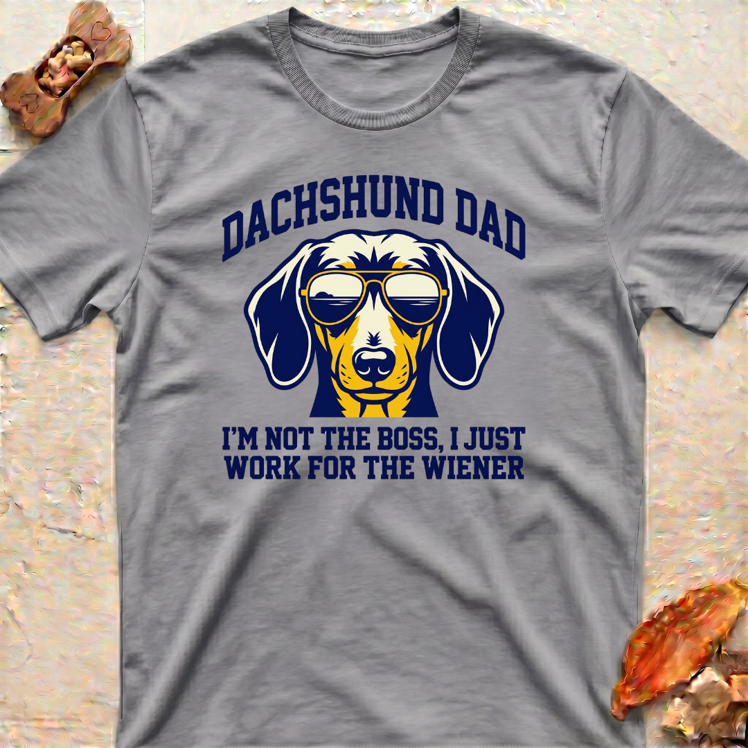 Dachshund Boss T‑Shirt