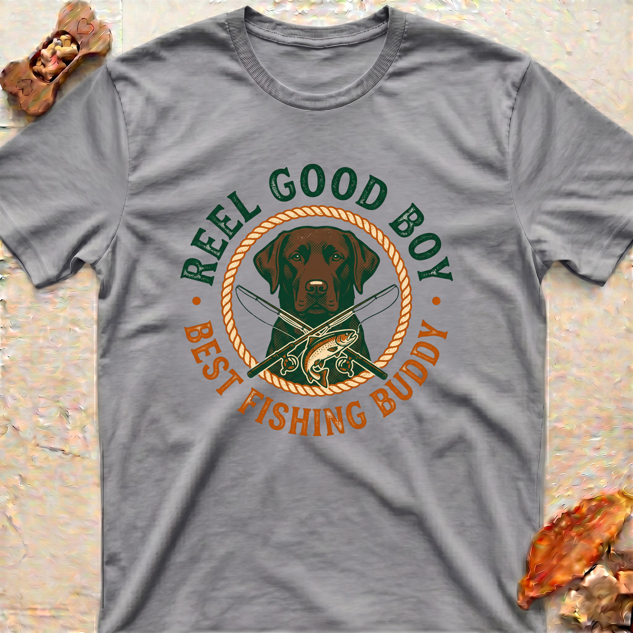 Fishing Lab Retriever T-Shirt