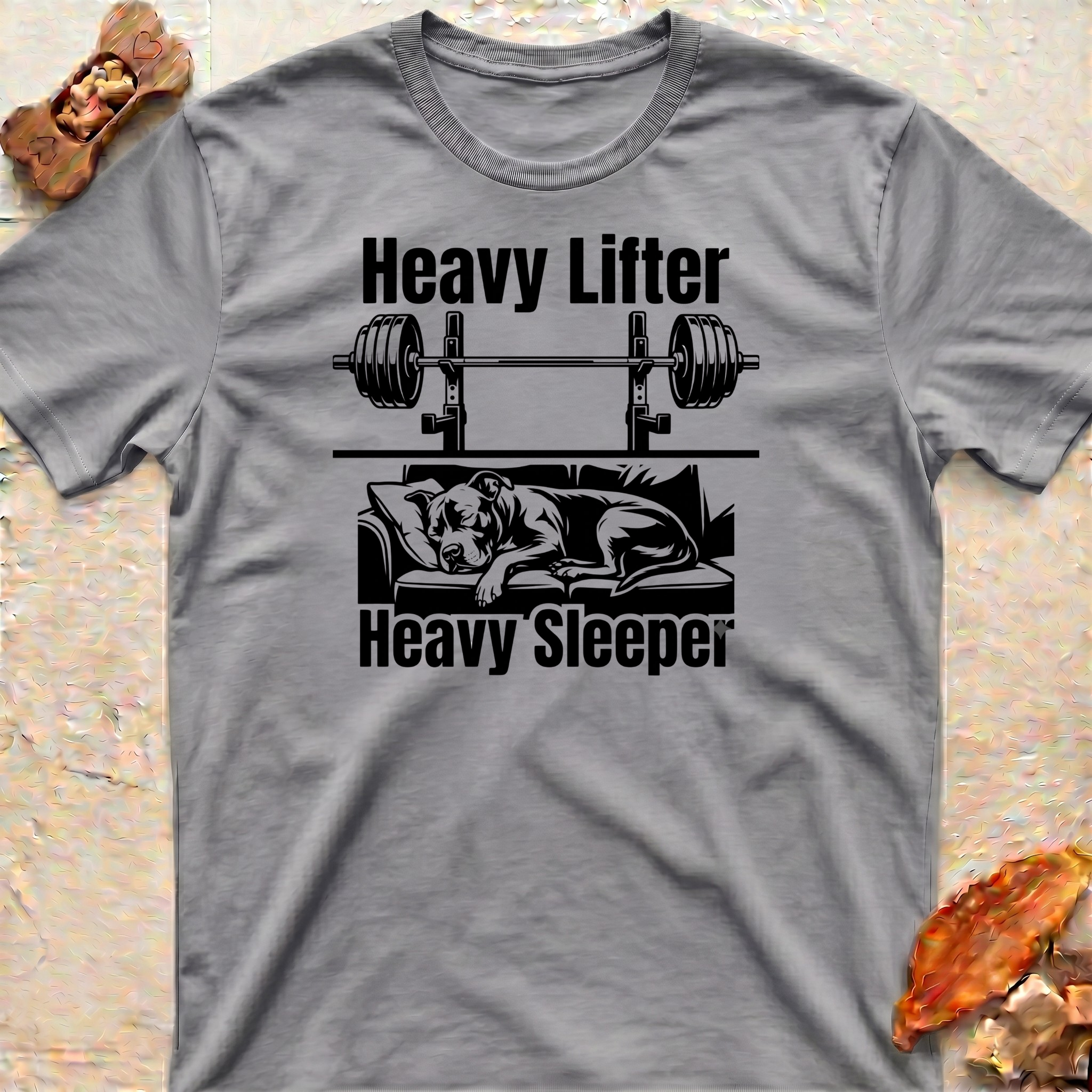 Sleeping Pitbull Gym T-Shirt
