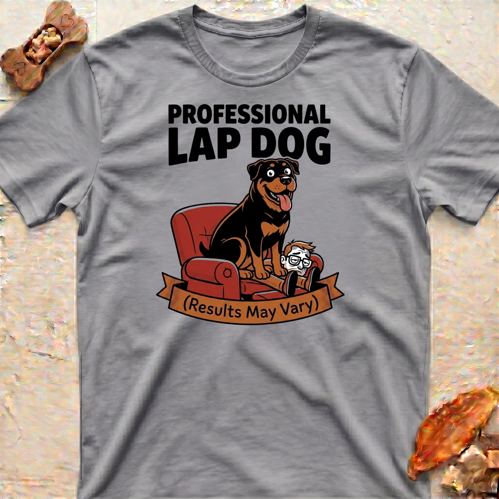 Lap Dog Rottweiler T-Shirt