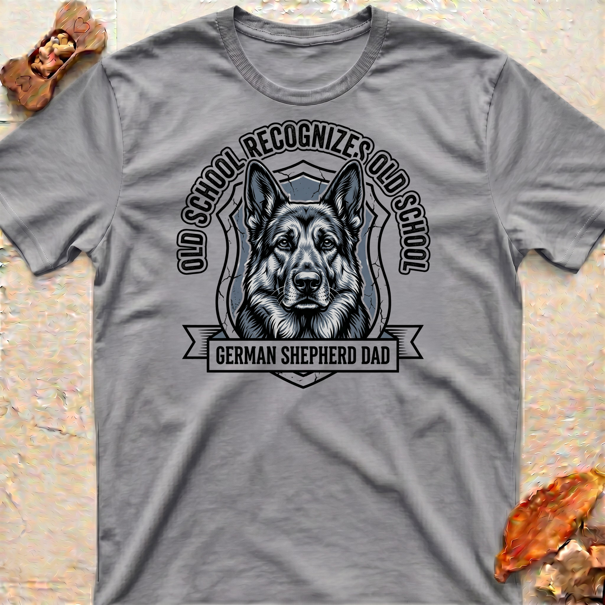 GSD Old School Dad T-Shirt