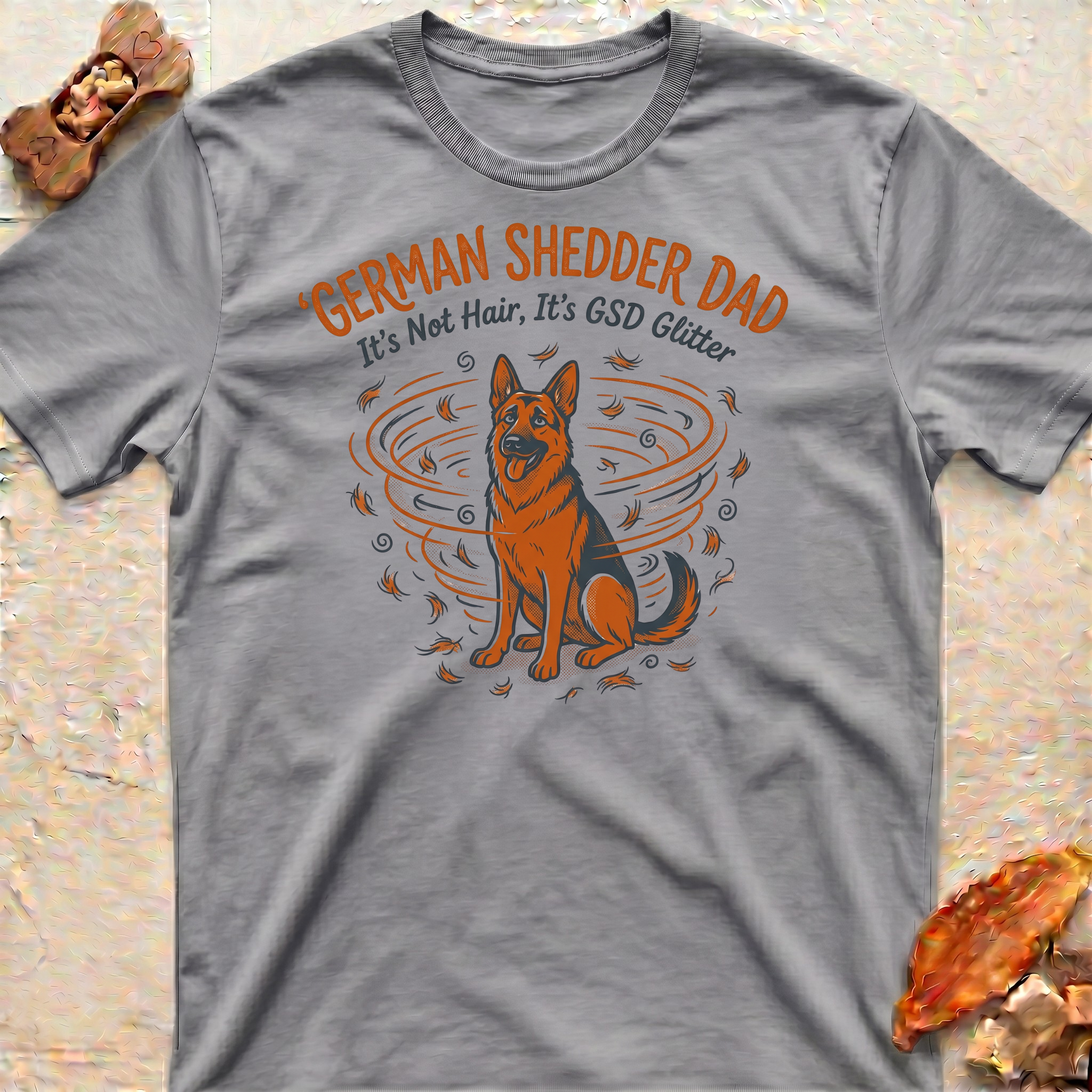 Funny German Shedder Dad T-Shirt