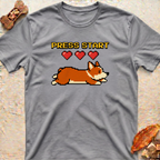 Press Start Corgi T-Shirt