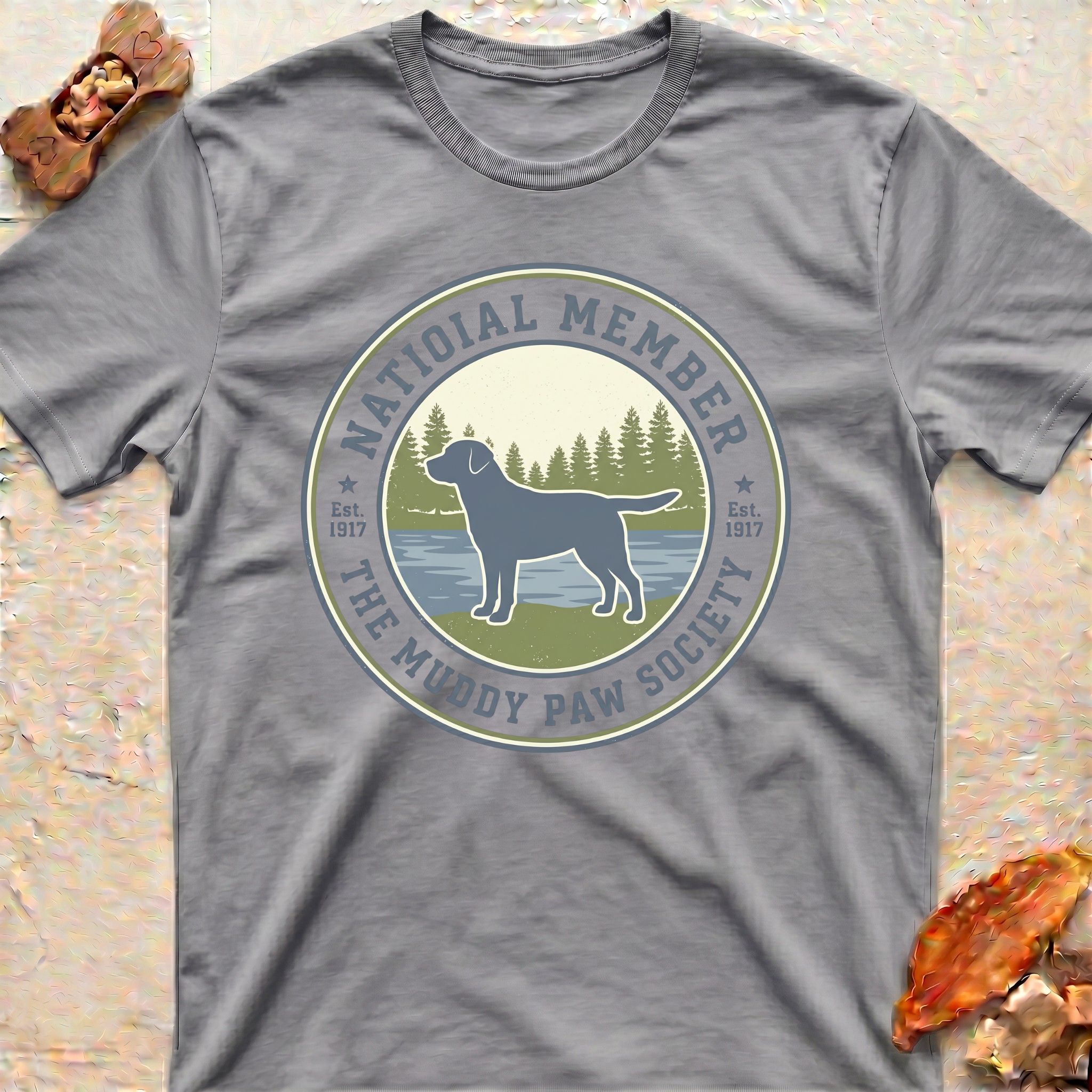 Muddy Paw Labrador Retriever T-Shirt