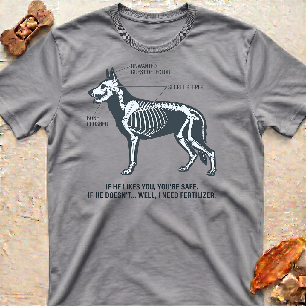 German Shepherd Anatomy T-Shirt