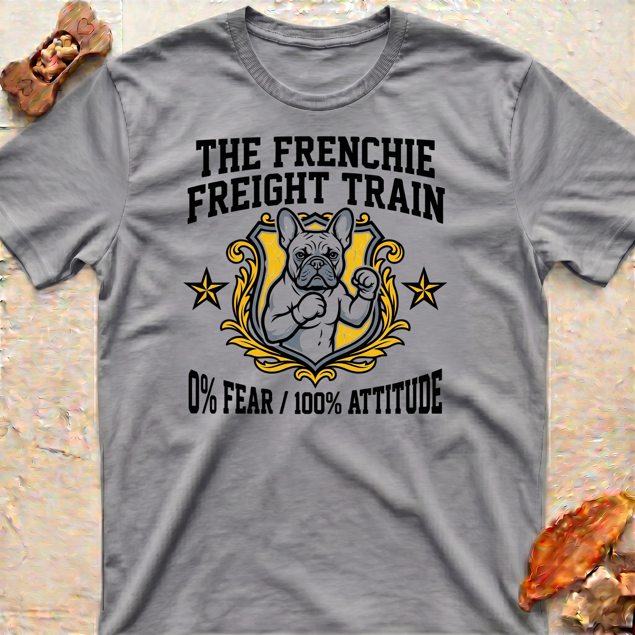Frenchie "No Fear" T-Shirt