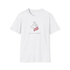 Patriotic German Shepherd T-Shirt — 'Loyal to the Heart' Dog Lover Tee