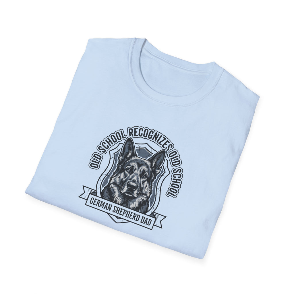 German Shepherd Dad T-Shirt – Proud Owner Recognition Dog Tee