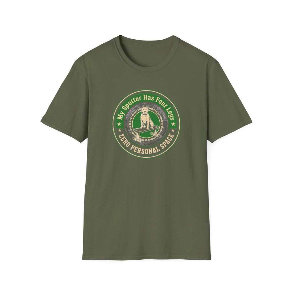 Pitbull Weightlifting Badge T-Shirt