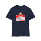 Golden Retriever Dad T-Shirt — My Name is Bringing Home The Bacon for The Dog