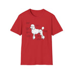 Poodle Anatomy Diagram T‑Shirt — Funny Poodle Lover Tee