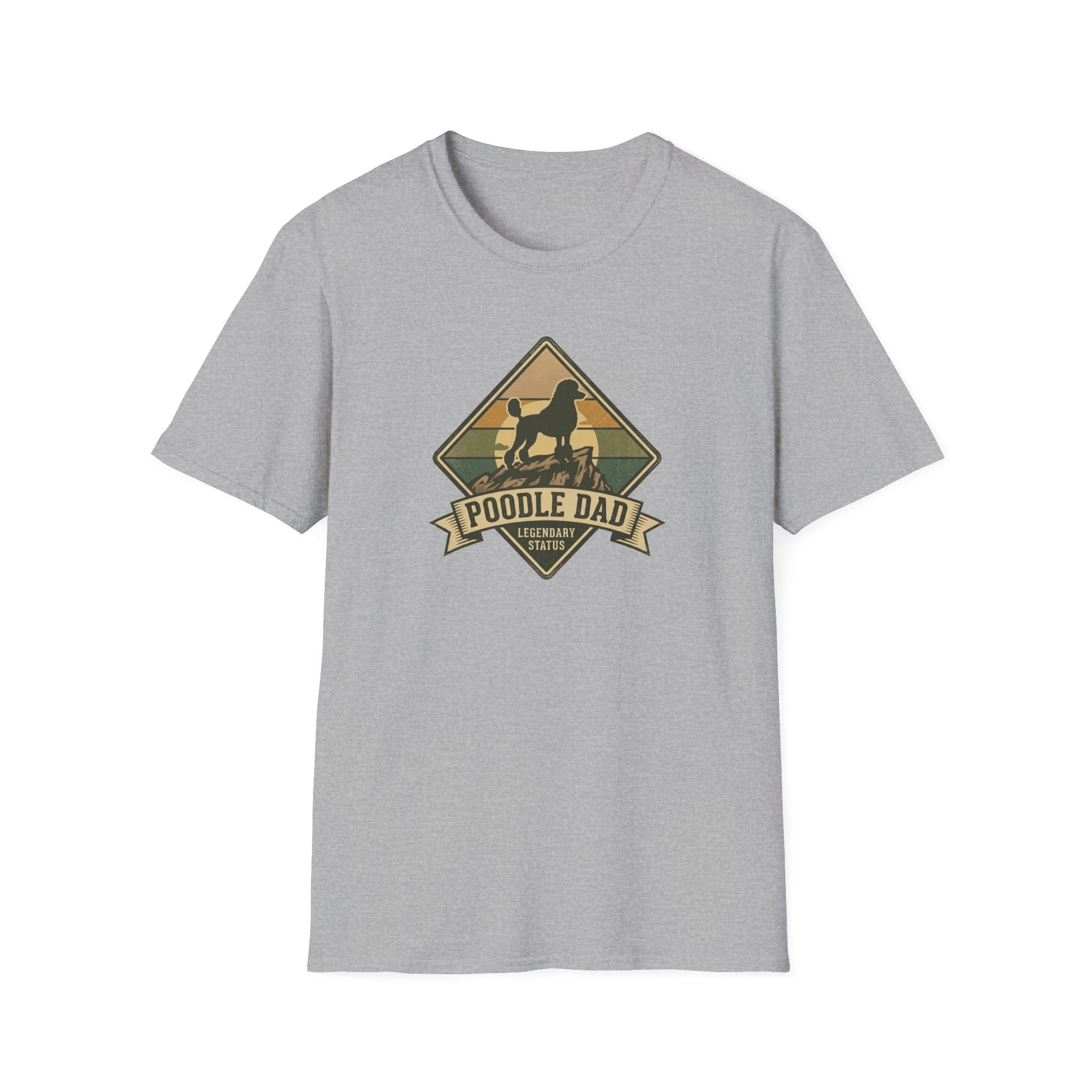 Poodle Dad T-Shirt — Vintage Outdoors Dog Dad Tee