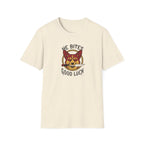 Corgi 'He Bites, Good Luck' Graphic T-Shirt