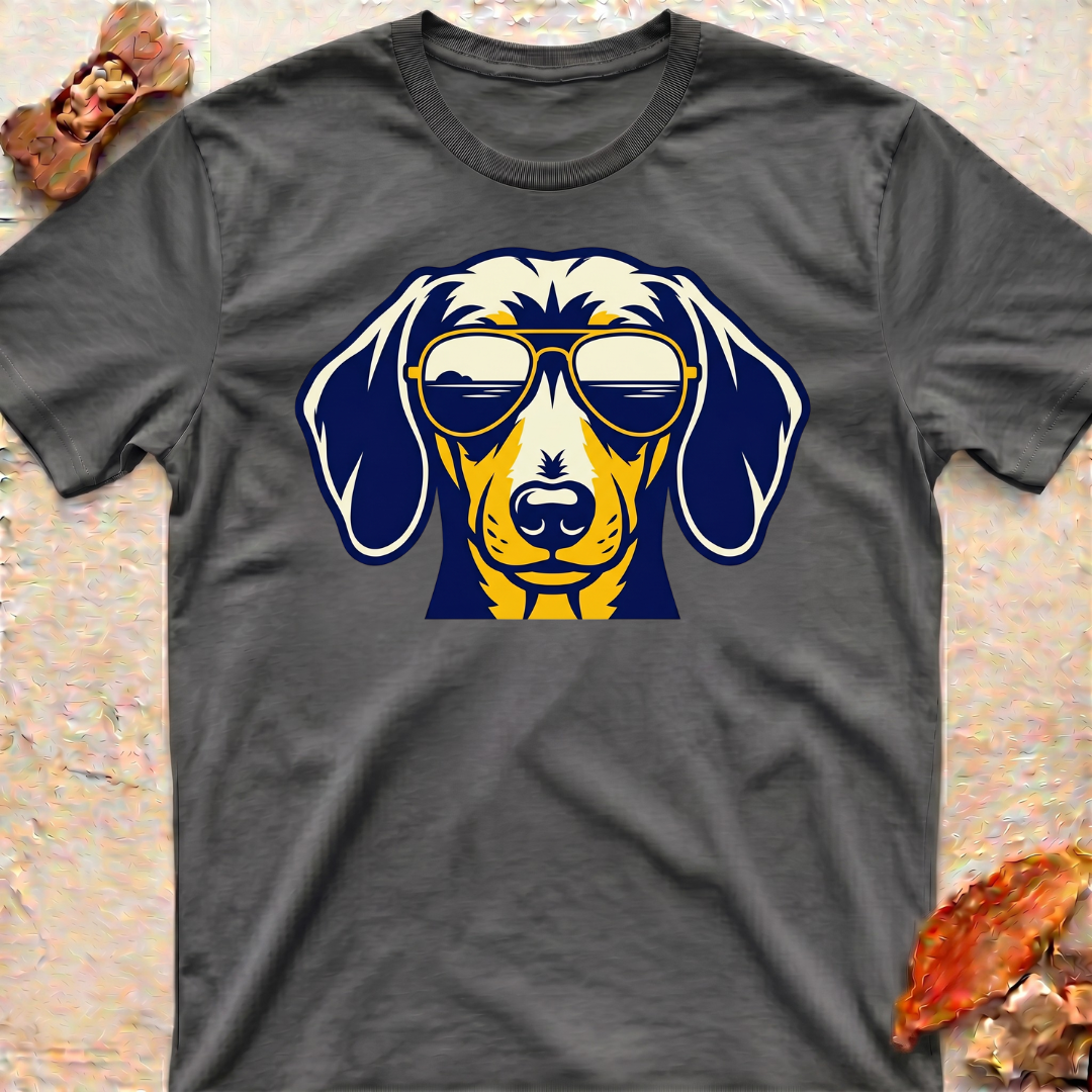 Dachshund with Sunglasses T-Shirt