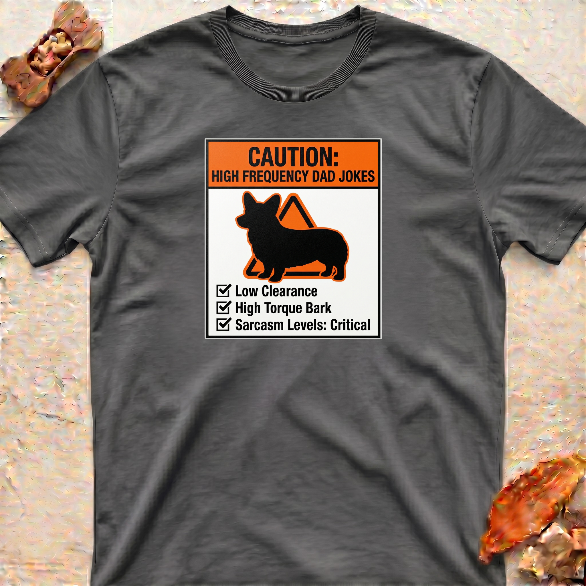 Corgi Dad Warning T-Shirt