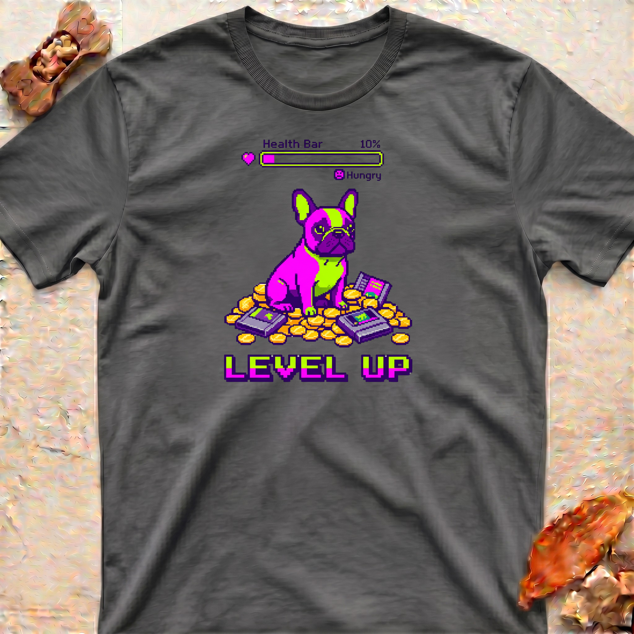 Level Up Frenchie T-Shirt