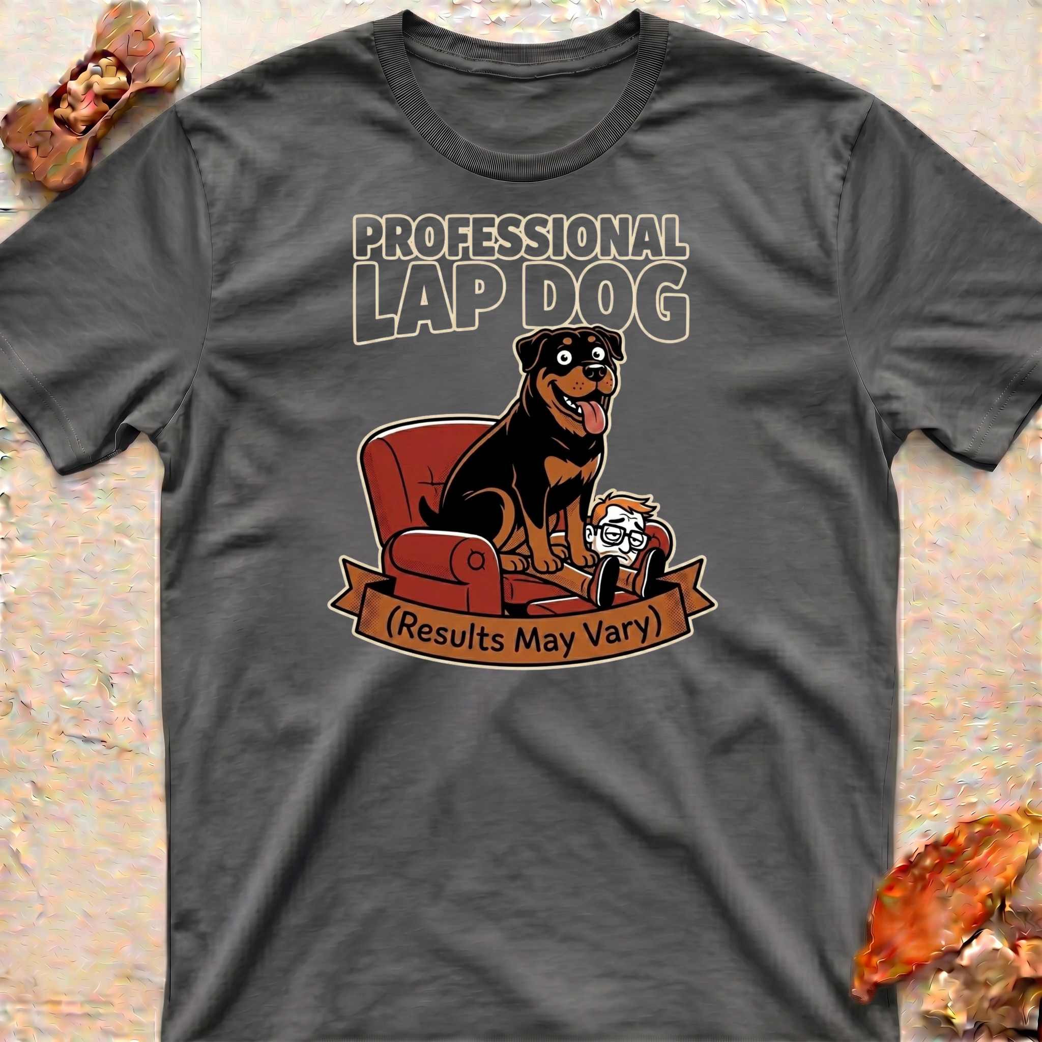 Lap Dog Rottweiler T-Shirt
