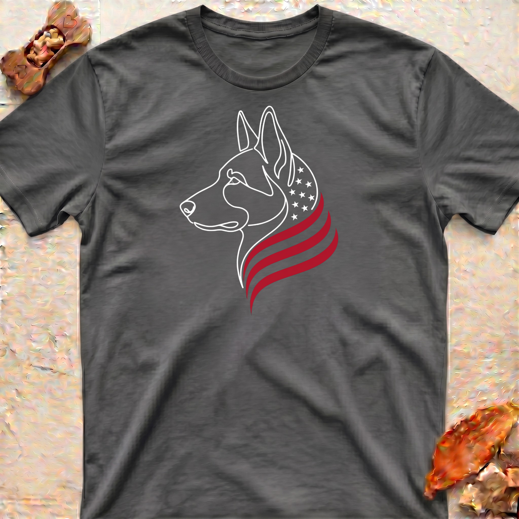 Patriotic German Shepherd T-Shirt
