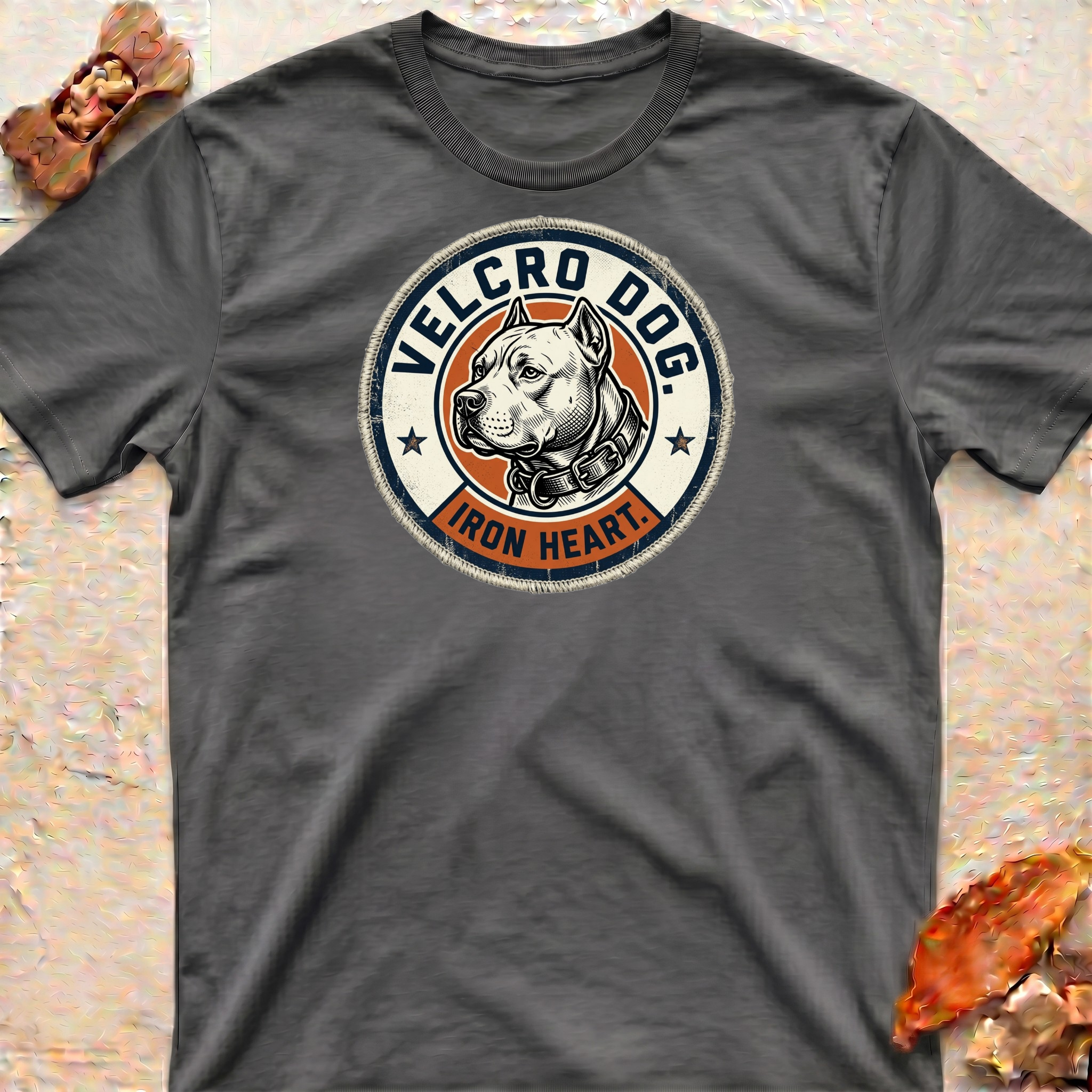 Velcro Dog Pitbull T-Shirt