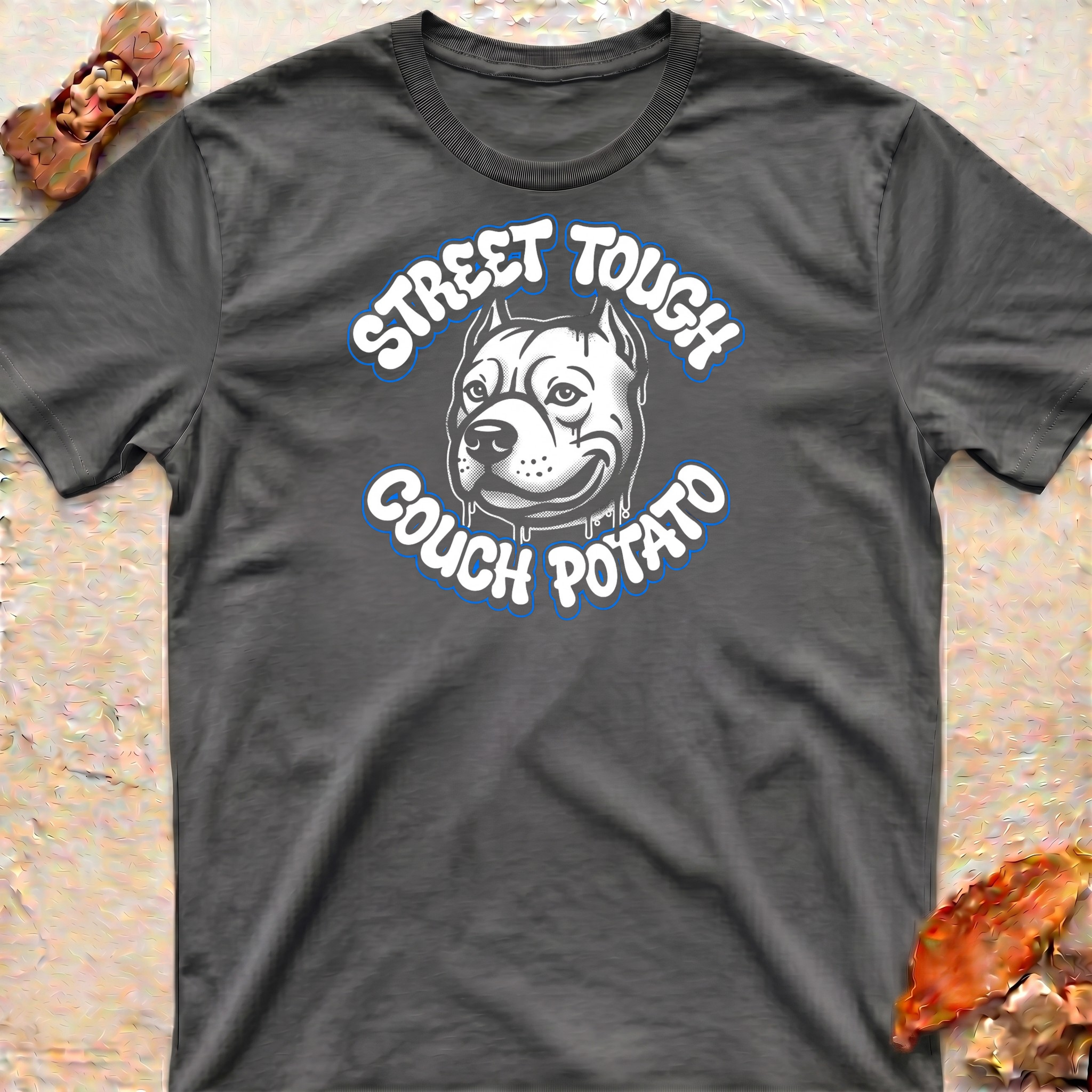 Couch Potato Pitbull T-Shirt