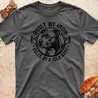 Pitbull Dad-Built by Iron-T-Shirt