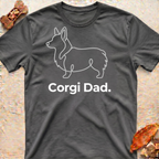Corgi Minimal Outline T-Shirt