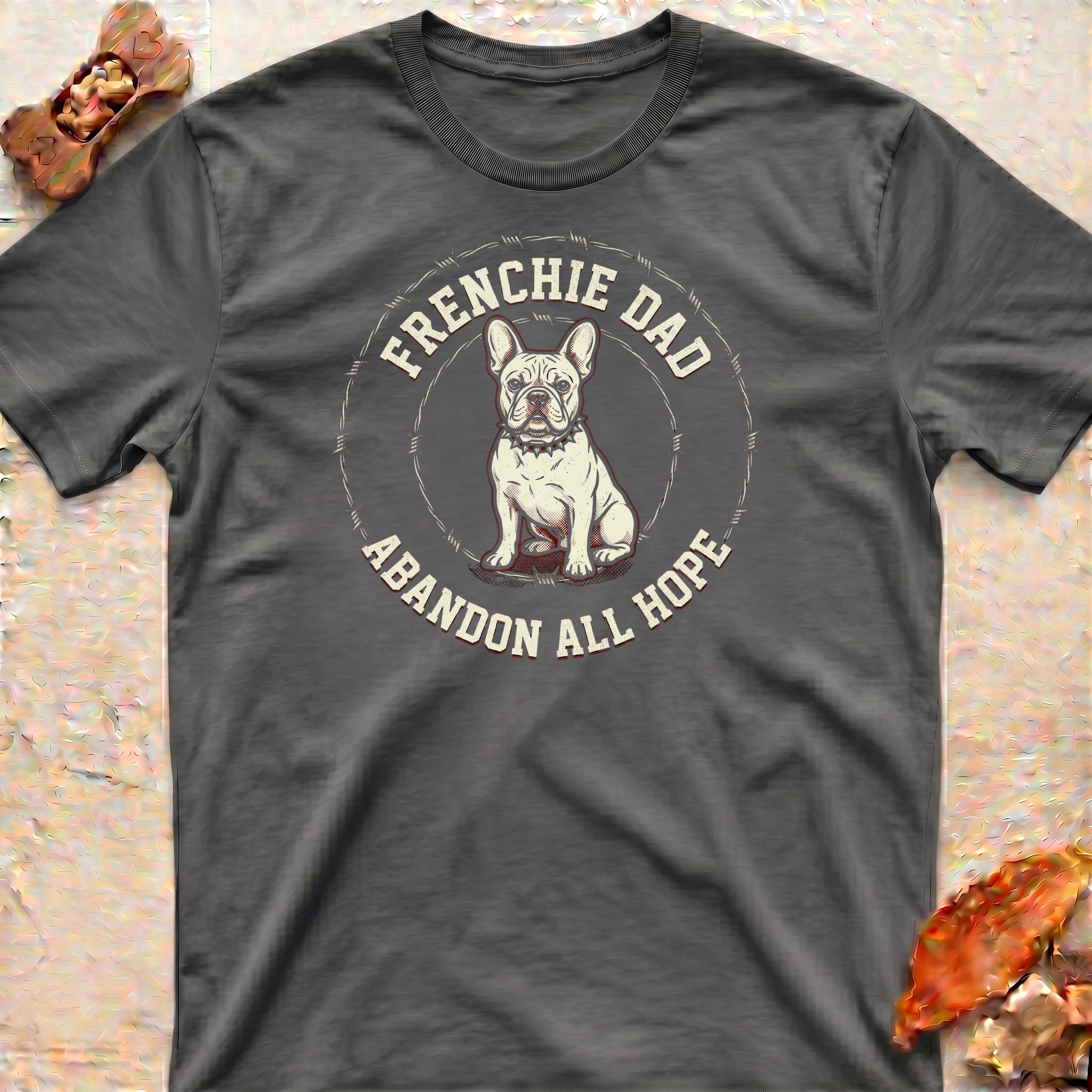 Frenchie Dad Vintage T-Shirt