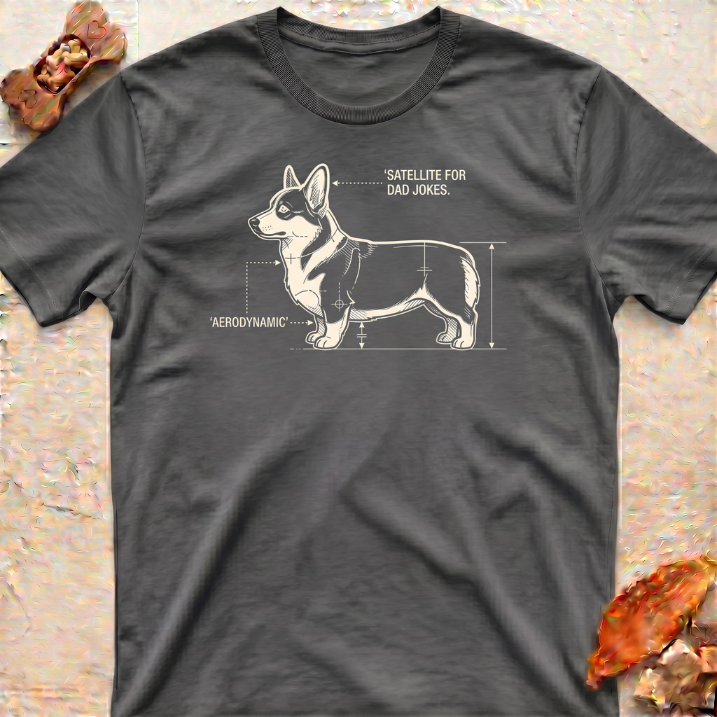Corgi Blueprint T-Shirt