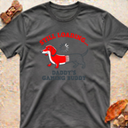 Dachshund Dad Gaming Buddy T-Shirt