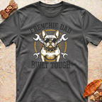 T-Shirt — "Frenchie Dad Built Tough"