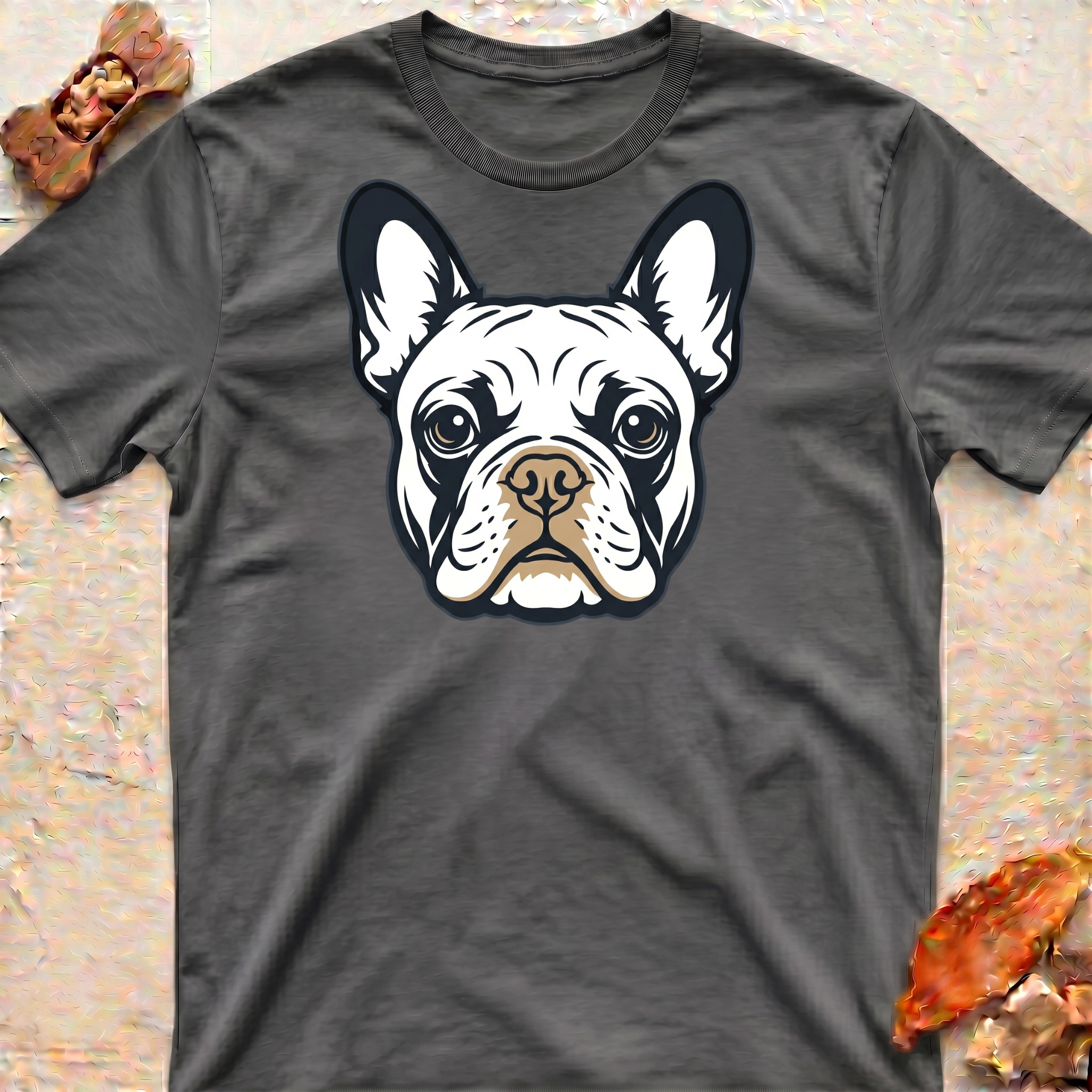 Cute Frenchie Face T-Shirt