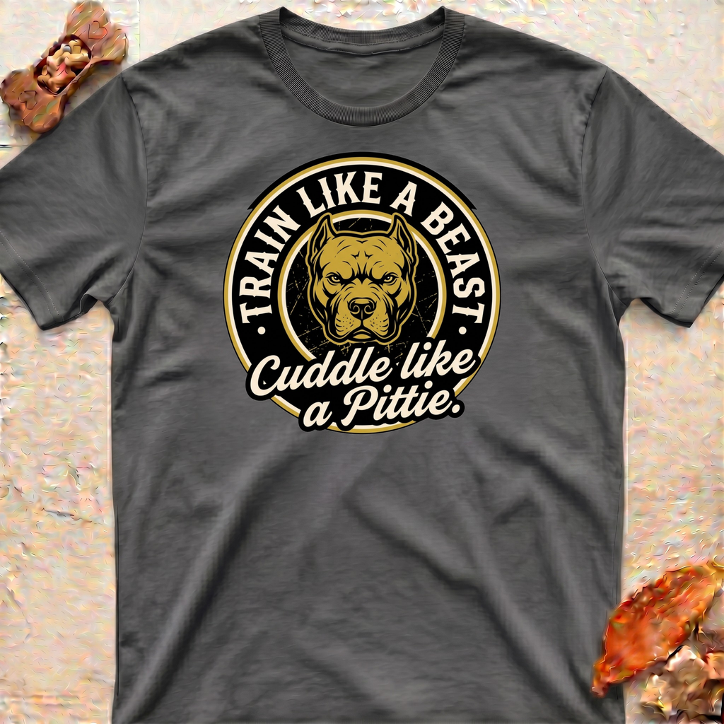Pitbull-Train Like a Beast-T-Shirt