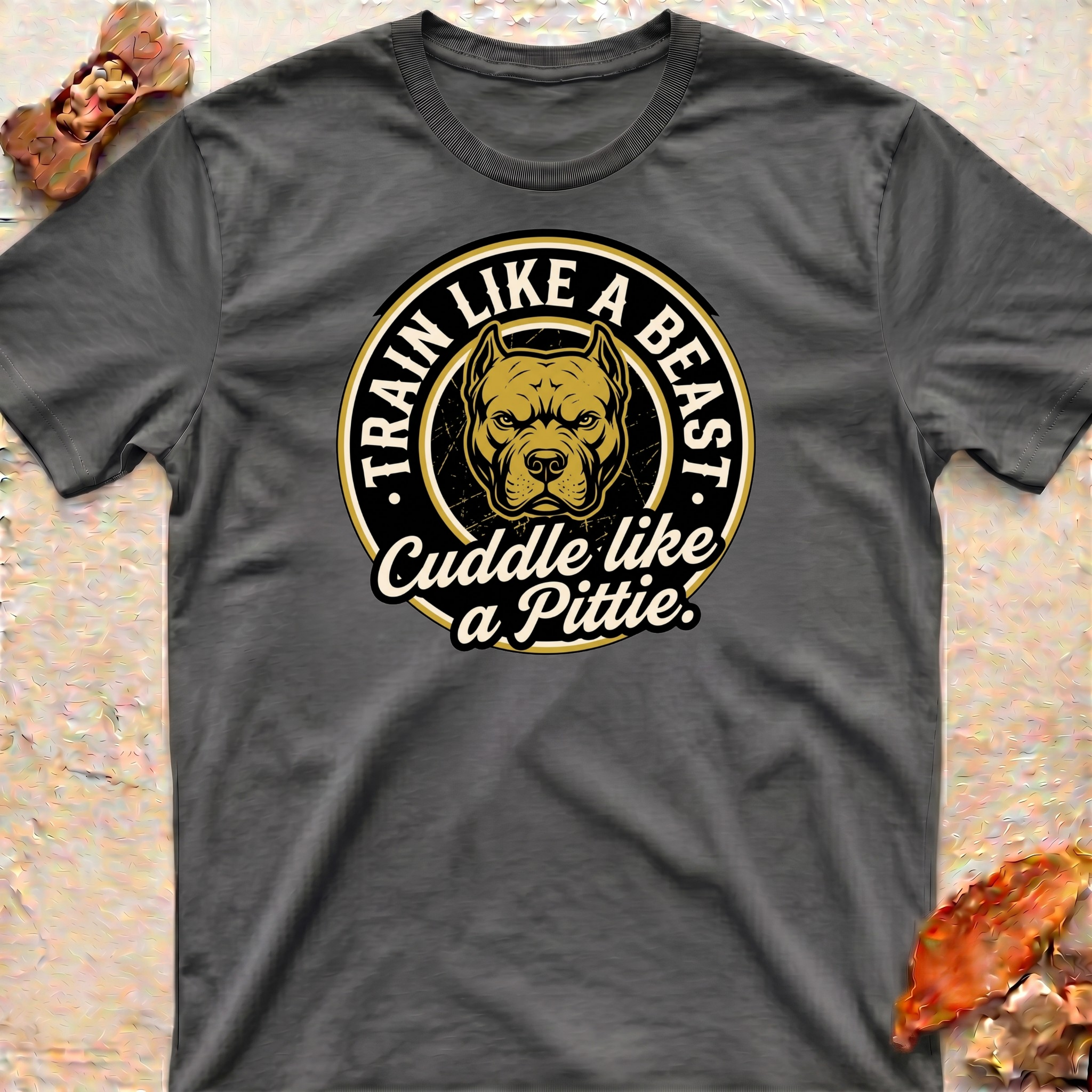 Pitbull-Train Like a Beast-T-Shirt